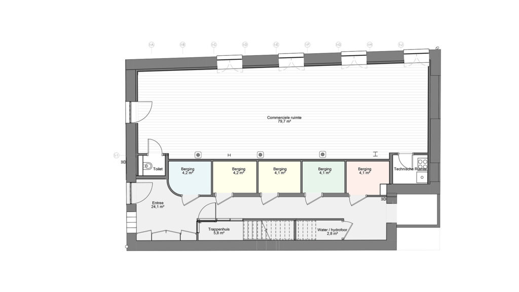 Ketelhuis level BG van De Meelfabriek in Leiden